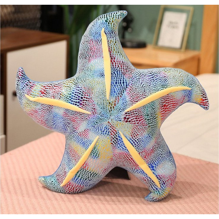 Mascot Plüss Tengericsillag Párna - 45 cm, Kék (16803)