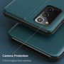 Xiaomi Poco X4 Pro 5G, калъф със странично отваряне, стойка, индикатор за повикване, Wooze FashionBook, жълт (120029)