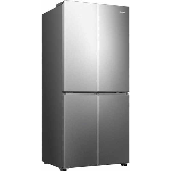 Hisense RQ5P470SAID szürke, négyajtós, Hűtő:304L, Fagyasztó:179L, Total No frost hűtőszekrény