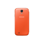 Samsung EF-FI950B Galaxy S4 gyári Flip Tok - Narancssárga
