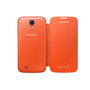 Samsung EF-FI950B Galaxy S4 gyári Flip Tok - Narancssárga