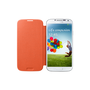 Samsung EF-FI950B Galaxy S4 gyári Flip Tok - Narancssárga