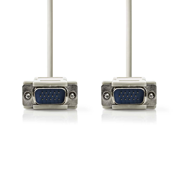 Kabel Nedis Nedis CCGP59001IV20 kabel VGA Kość słoniowa