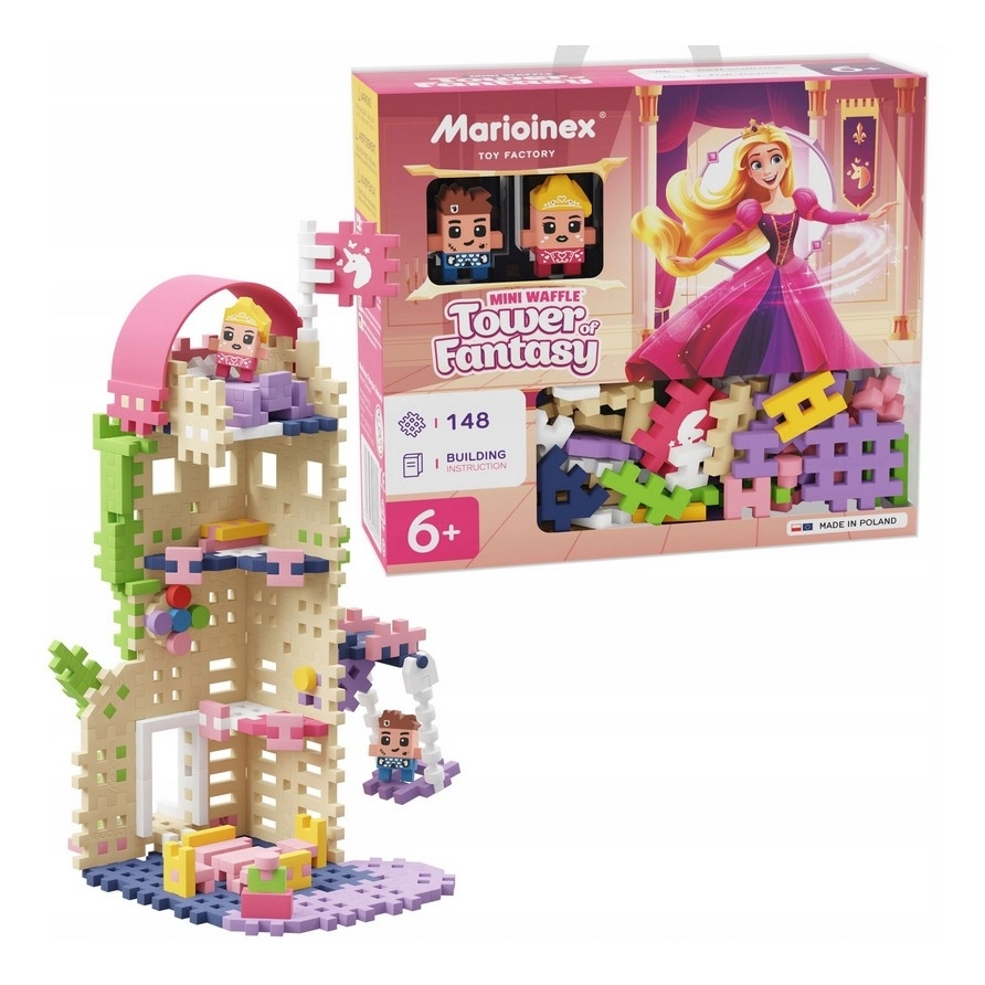 Marionex Waffle Mini - Princess Tower 148 darabos készlet (905791)