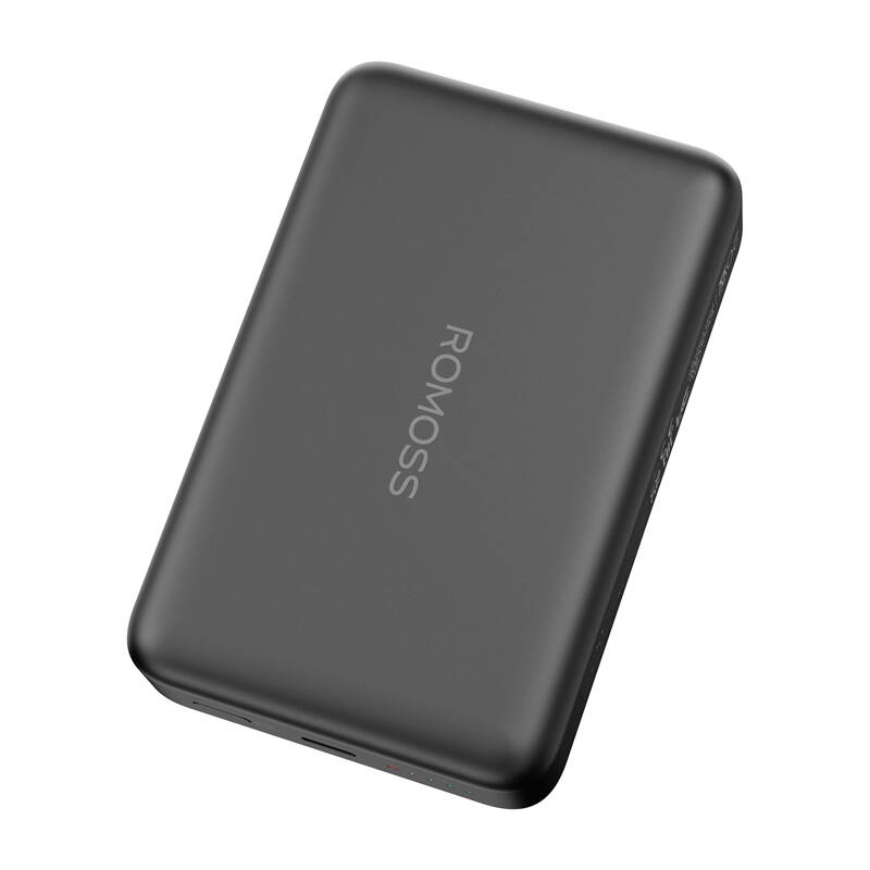 Romoss WSC10 Powerbank USB-A + USB-C / 10000mAh 20W - Fekete (WSC10-121-2133H)