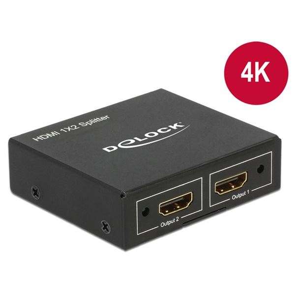  Delock Splitter 4K HDMI 2:1 (87701)