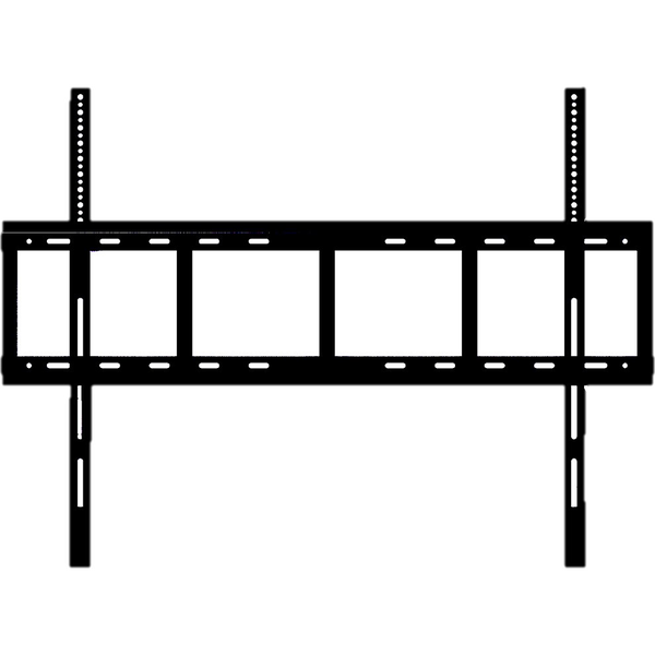 Yealink MB-WallMount-860 2,18 m (86") Negru