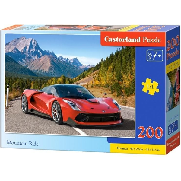 Castorland B-222049 puzzle 200 pz Veicoli