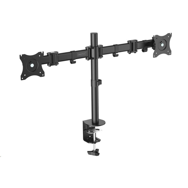 Стойка за два монитора Digitus Universal, със скоба, 15-27"