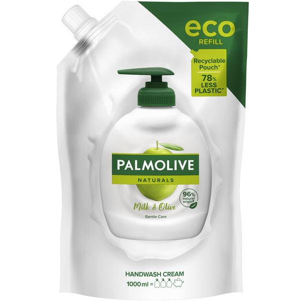 PALMOLIVE Naturals Olive &amp; Milk Folyékony szappan utántöltő 1000 ml