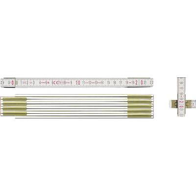 Colostok, colstok, összehajtható mérőléc fából 2 m Stabila 01128 (01128)
