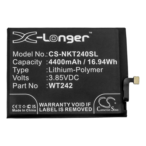 Cameron Sino CS-NKT240SL Nokia 2.4 Telefon akkumulátor 4400 mAh