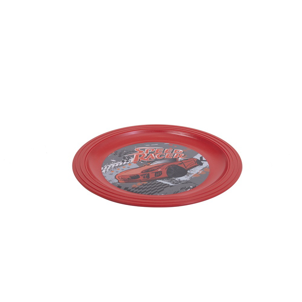 Iris Speed Racer Műanyag gyerek lapostányér - 20 cm (161486-010N)