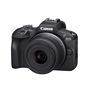 Canon EOS R100 + RF-S 18-45mm F4.5-6.3 IS STM + RF-S 55-200mm F5-7.1 IS STM Kit MILC 24,1 MP CMOS 6000 x 4000 pixelek Fekete