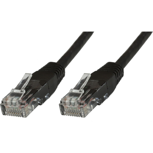 Microconnect V-UTP601SVP cavo di rete Nero 1 m Cat6 U/UTP (UTP) Rotondo