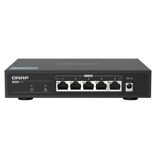QNAP QSW-1105-5T 5 portos 2.5GbE switch