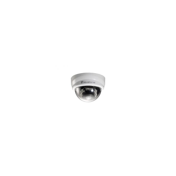 LevelOne FCS-3101 overvågningskamera Kuppel IP-sikkerhedskamera Indendørs & udendørs 1920 x 1080 pixel Skrivebord/loft