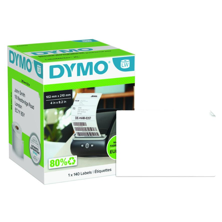 Dymo 2166659 DHL 102 x 210mm hőtranszferes címke nyomtatóhoz (140 cimke / csomag) (2166659)