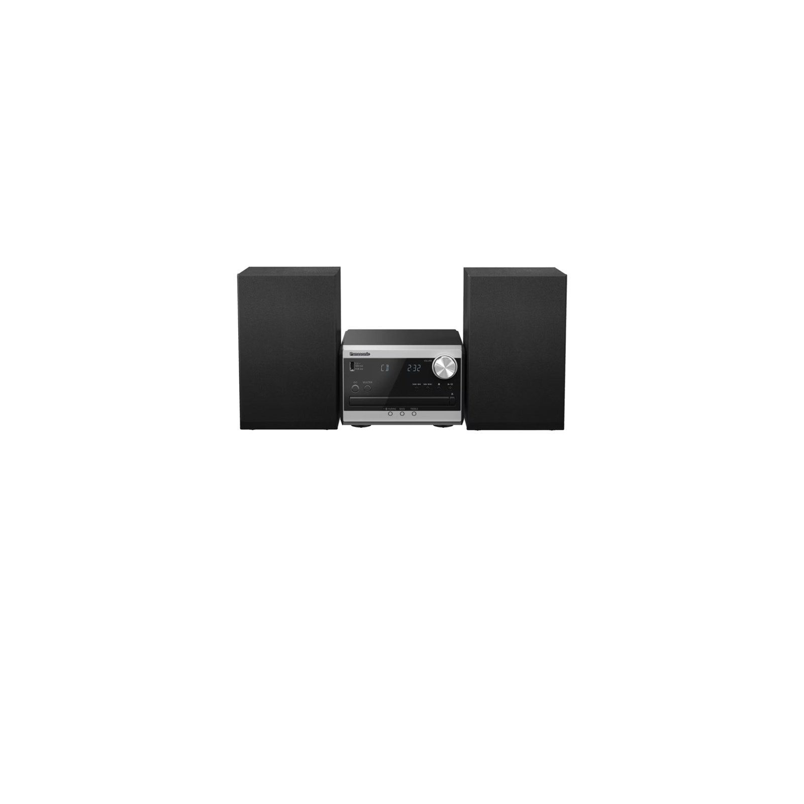 Panasonic SC-PM272EG-S Mikro Hifi rendszer - Fekete/Ezüst (SC-PM-272EG-S)