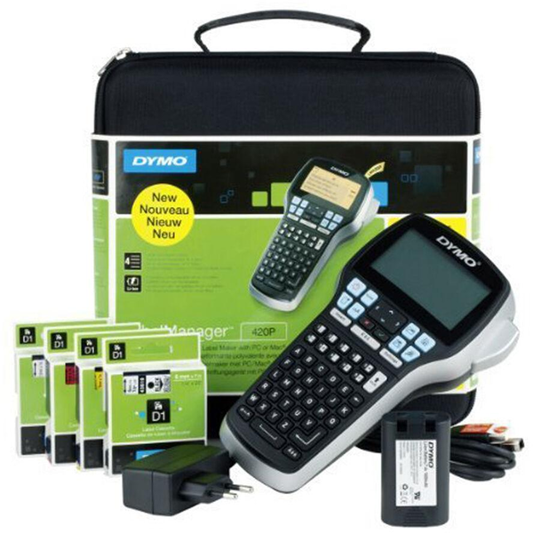 DYMO LabelManager 420P™ ABC Kitcase stampante per etichette (CD)