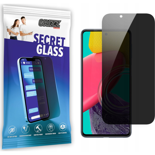  GrizzGlass Szkło prywatyzujące GrizzGlass SecretGlass Samsung Galaxy M53