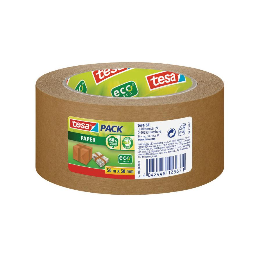 Tesa Tesapack® 50mm x 50m Csomagolószalag - Barna (57180-00000-02)