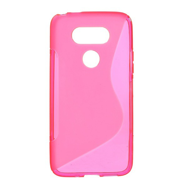 Szilikon telefonvédő (S-line) RÓZSASZÍN [LG G5 (H850) ] (5996457627844)