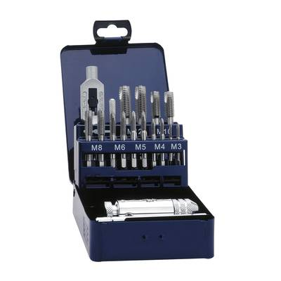 Eventus by Exact (20331) Egyvágásos menetfúró készlet 16 részes Metrikus Jobb vágó DIN 352 HSS 1 készlet (20331)