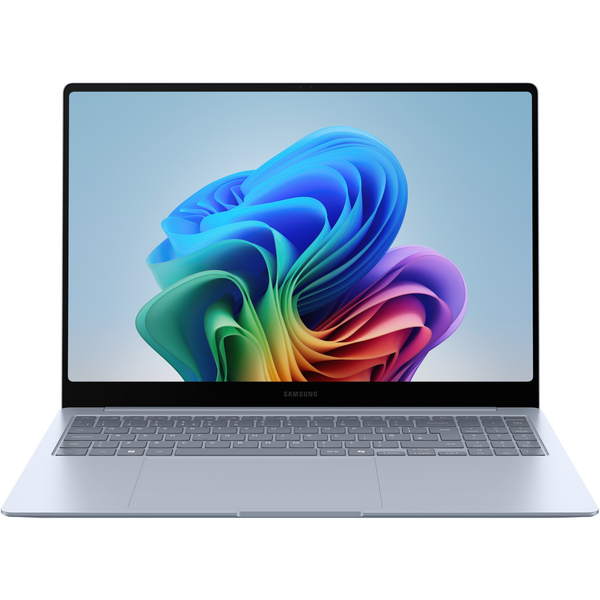 Samsung Galaxy Book4 Edge NP960XMBA-EXP Qualcomm Snapdragon X1E-84-100 Laptop 40,6 cm (16") Dotyková obrazovka WQXGA+ 16 GB LPDDR5x-SDRAM 1 TB eUFS Wi-Fi 7 (802.11be) Windows 11 Home Modrá
