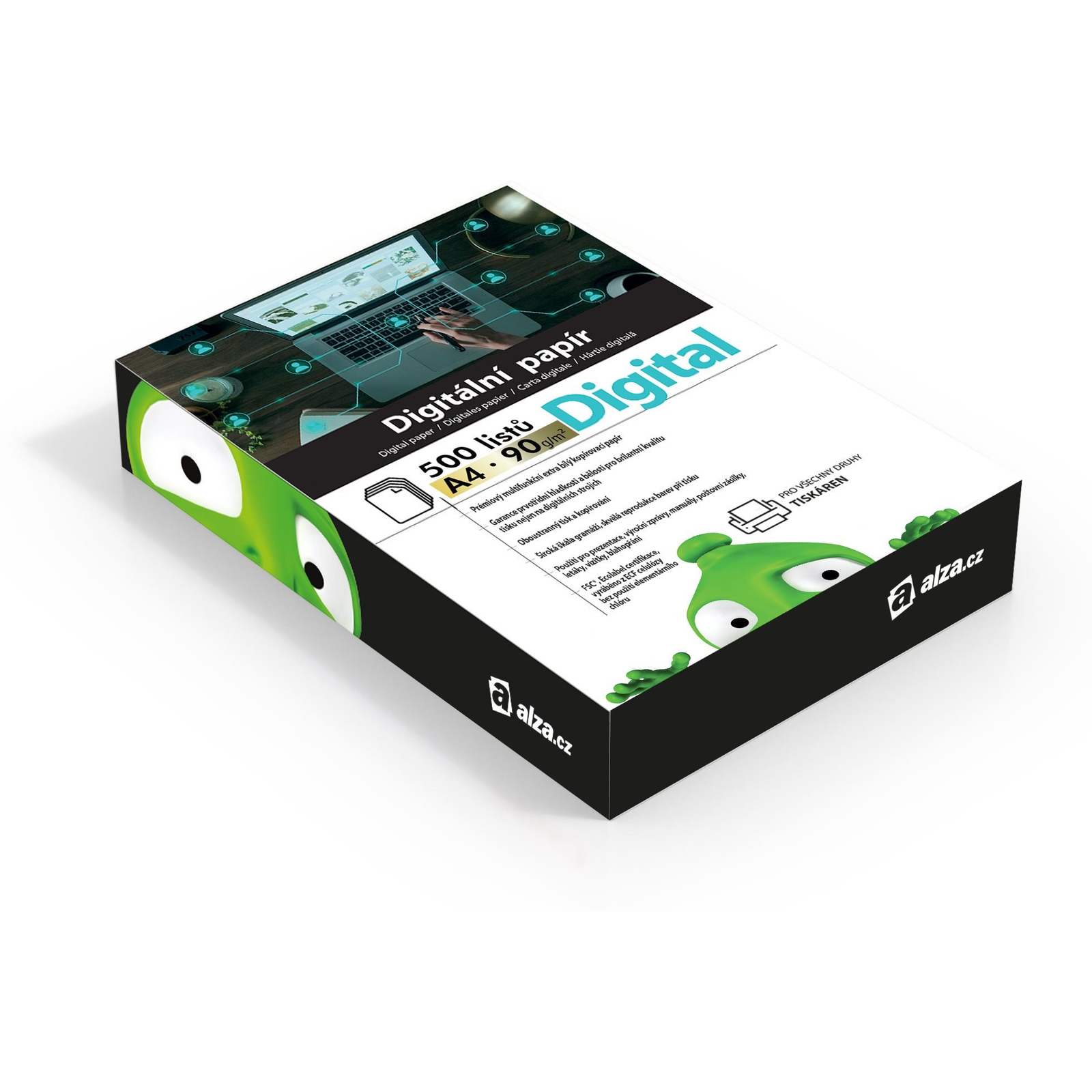 Alza Digital A4 90g 500 lap (55015)