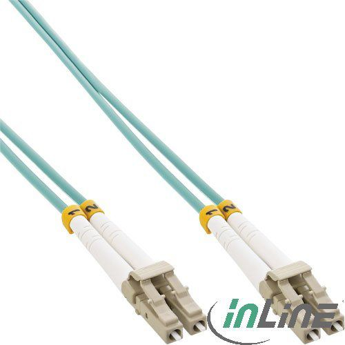 InLine 88526O cavo InfiniBand e in fibra ottica Turchese, Colore acqua