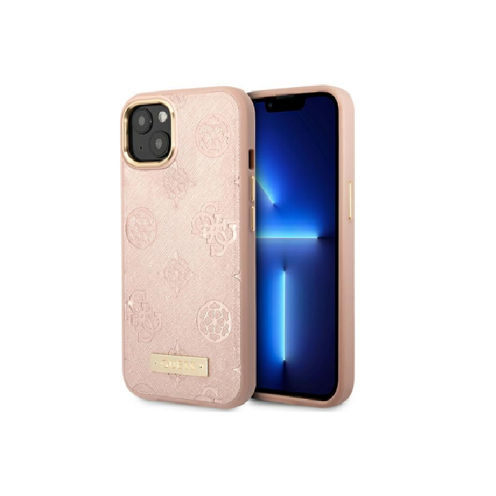 Guess Apple iPhone 14 MagSafe Tok - Rózsaszín (GUHMP14SSAPSTP)