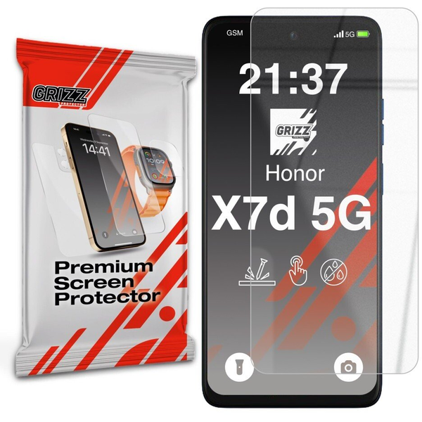 Szkło hybrydowe GrizzGlass HybridGlass do Honor X7d 5G