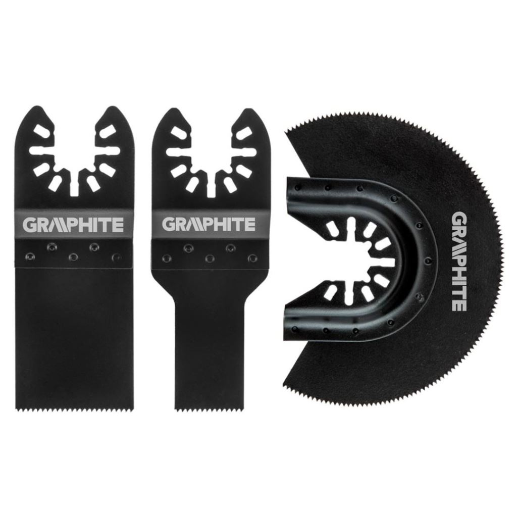 Graphite multifunkcionális szerszámgéphez fafűrészlap 3db (56H070) (56H070)