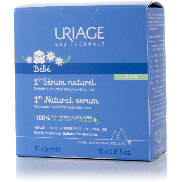 URIAGE Bébé 1st Natural Serum 15 × 5 ml