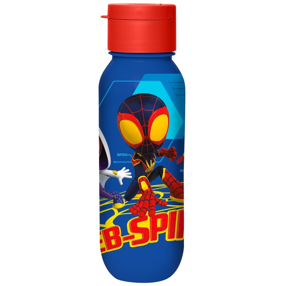 Pókember Spidey Web Műanyag Kulacs 500 Ml