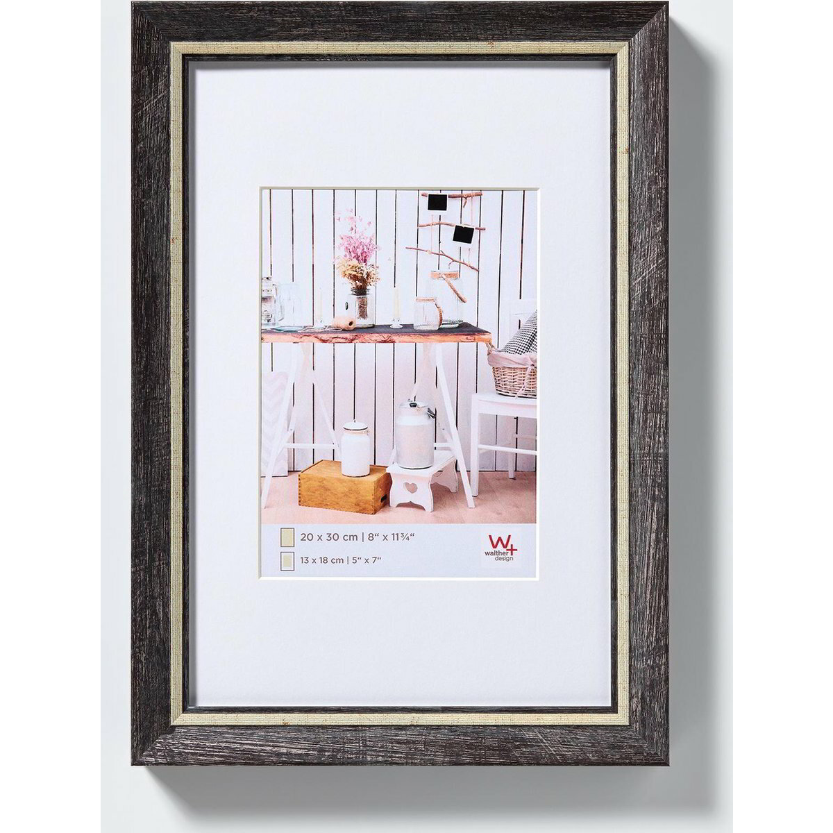 Walther EL824B Chalet 20,5x26,5 Képkeret - Fekete (EL824B)
