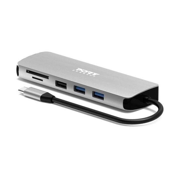 PORT DESIGNS 9-in-1 USB-C 1× 4K Docking Station