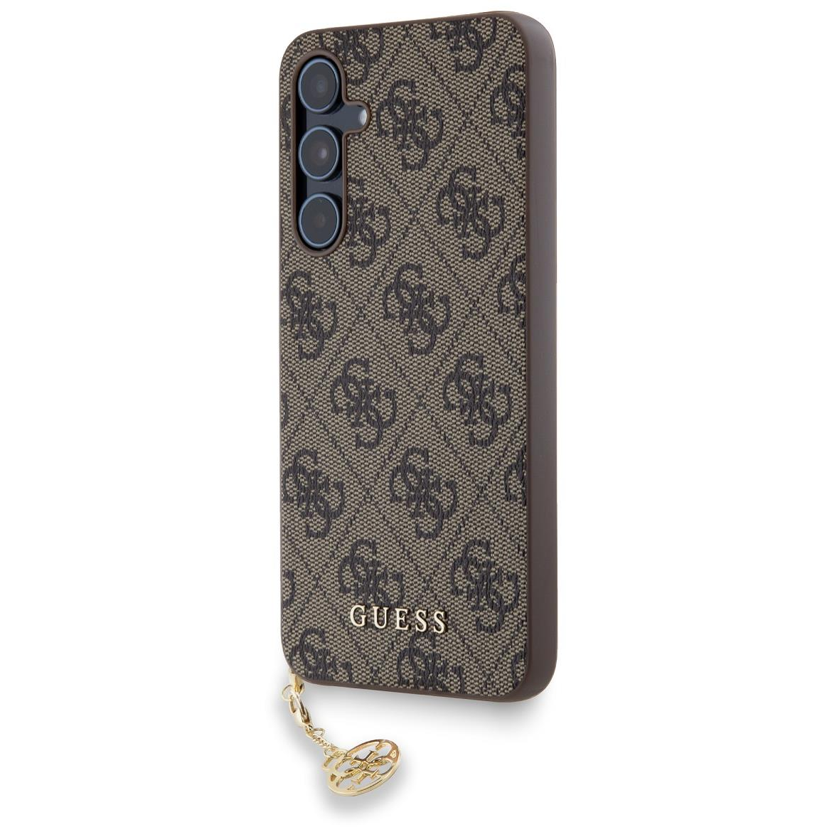 Guess 4G Charms Samsung Galaxy A55 barna tok (GUHCSA55GF4GBR)