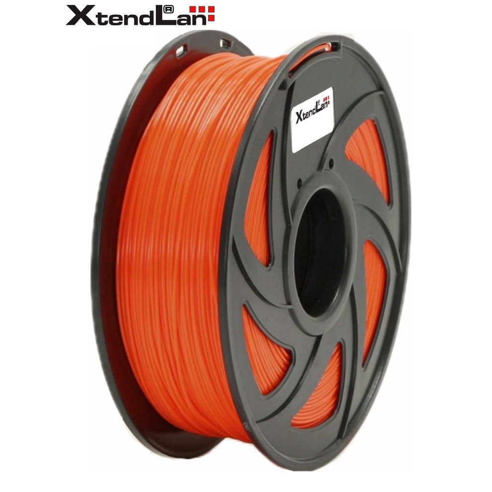 XtendLAN 3DF-PETG1.75-FOR Filament PET-G 1.75mm 1kg - Élénk narancssárga (3DF-PETG1.75-FOR 1KG)