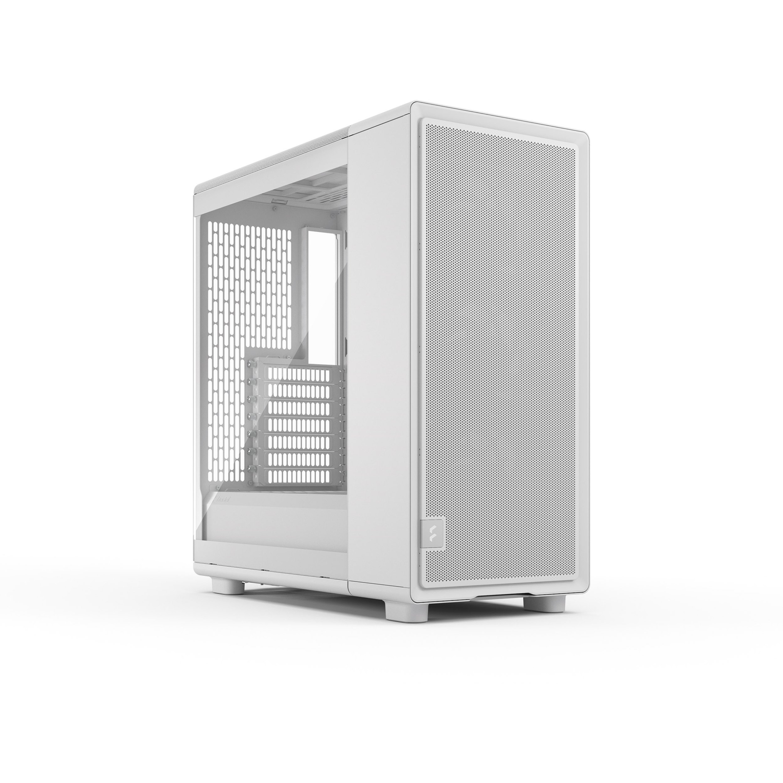 Fractal Design Epoch TG Midi Torony Számítógépház + 3db 120mm ventilátor - Fehér (FD-C-EPO1A-03)