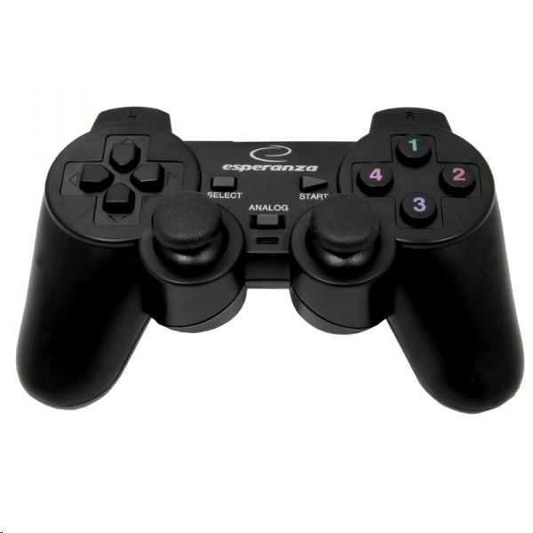Esperanza EG102 Warrior gamepad fekete
