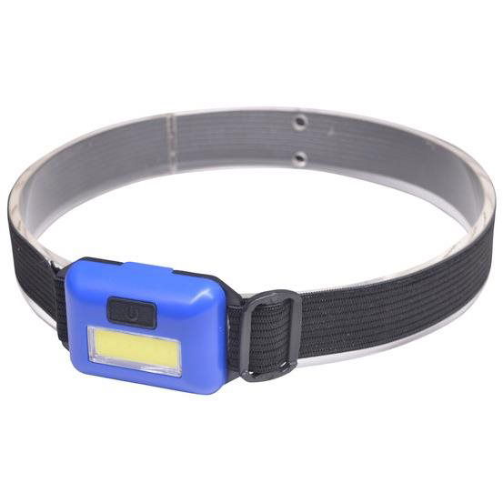 Solight LED COB fejlámpa, 3 W, kék (WH26)