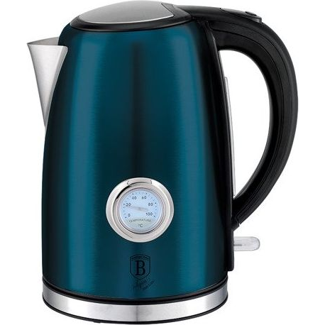 BerlingerHaus BH/9071 Metallic Line Aquamarine Edition Vízforraló - 1.7 L, 2200 W, Metál Kék (BH-9071)
