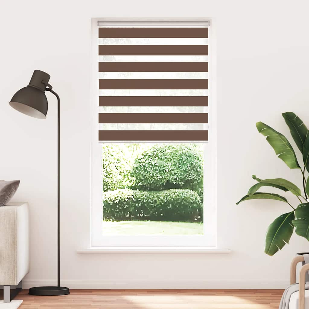 zebrafüggönnyel barna szövetszélesség 90,9 cm poliészter (4014364)