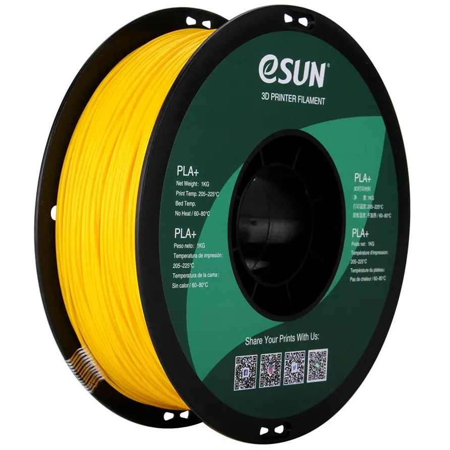 eSUN PLA+ yellow 1kg (ESU3D04)