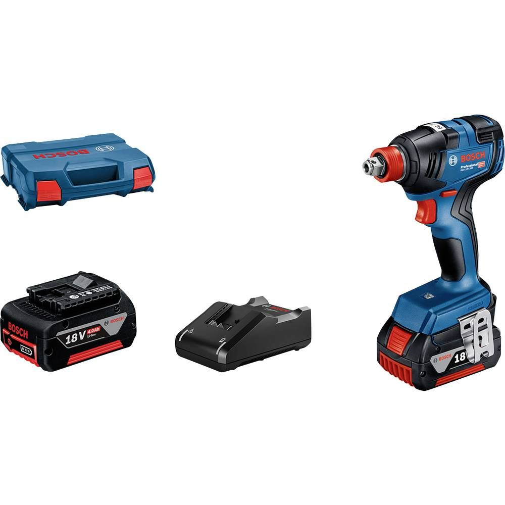 Bosch GDX 18V-200 3400 RPM Fekete, Kék, Vörös (06019J2206)