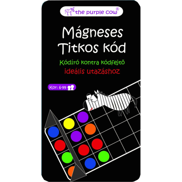 The Purple Cow Тайният код магнитен настолен игра за 2 играчи