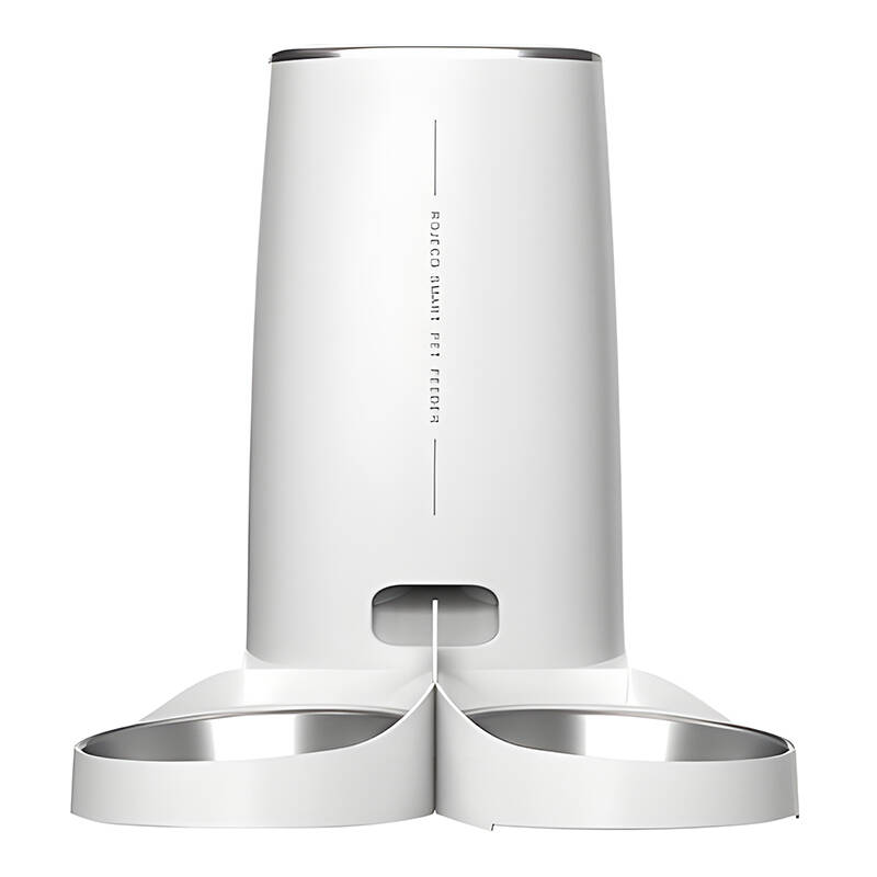 Rojeco PTM-003 Automata Dupla tálas Kisállat Etető 4L - Fehér (PTM-003 DUAL)