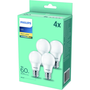 Philips E27 8W LED fényforrás meleg fehér 4db (77463900)